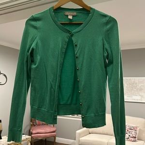 Banana Republic Green Cardigan